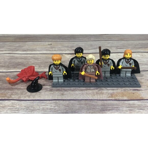 LEGO Harry Potter The Chamber Of Secrets Minifigures Harry Ginny Gilderoy Tom - Picture 1 of 8